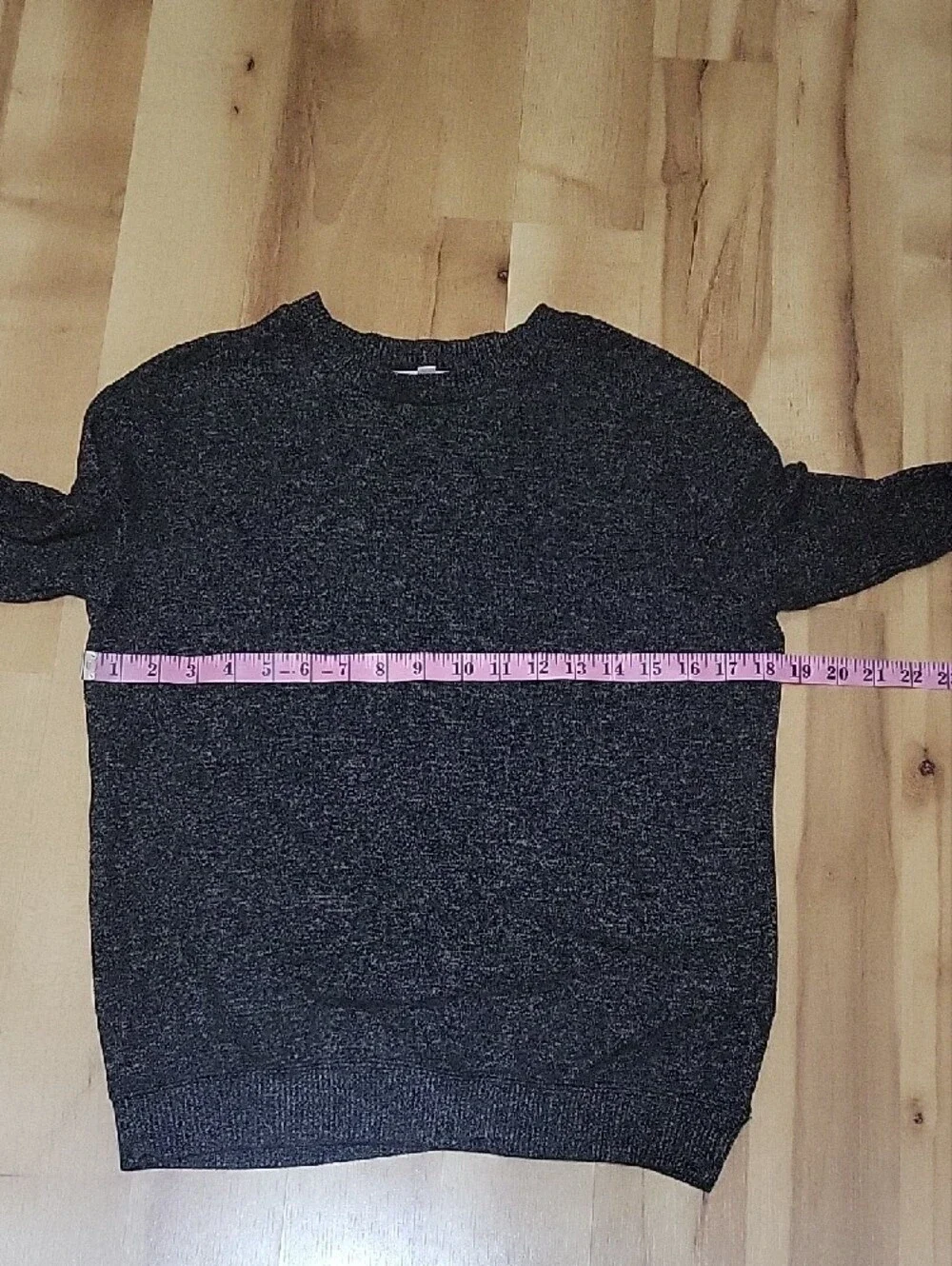 Philosophy Charcoal Black Crewneck Sweater Women’s Size Small